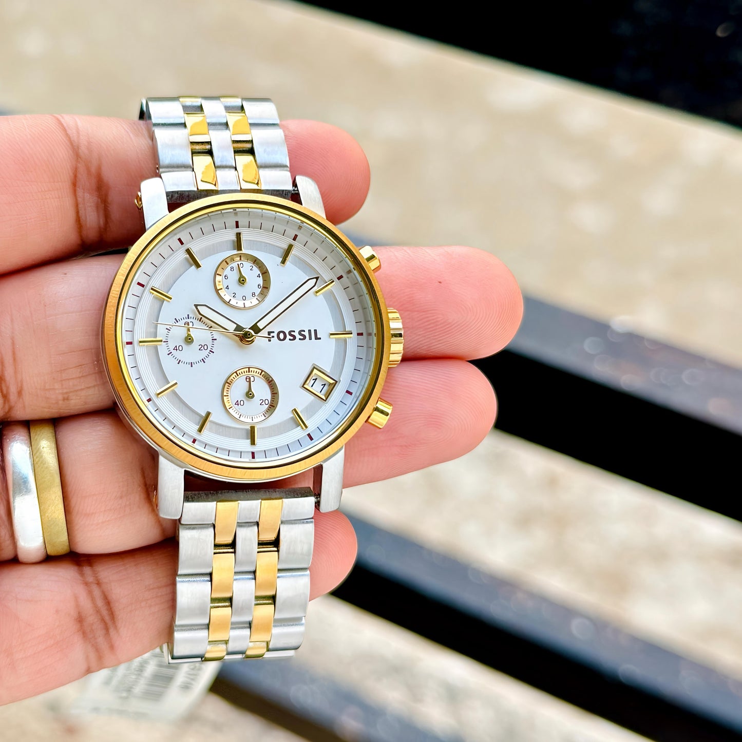 FOSSIL Men's chronograph analog watch