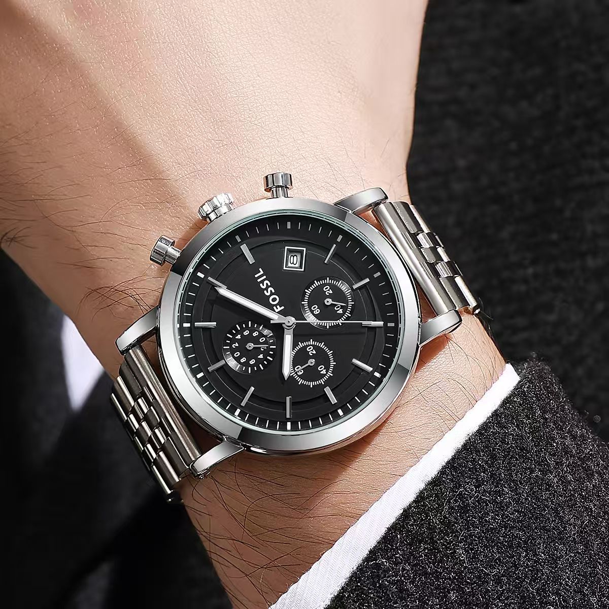 FOSSIL Men's chronograph analog watch