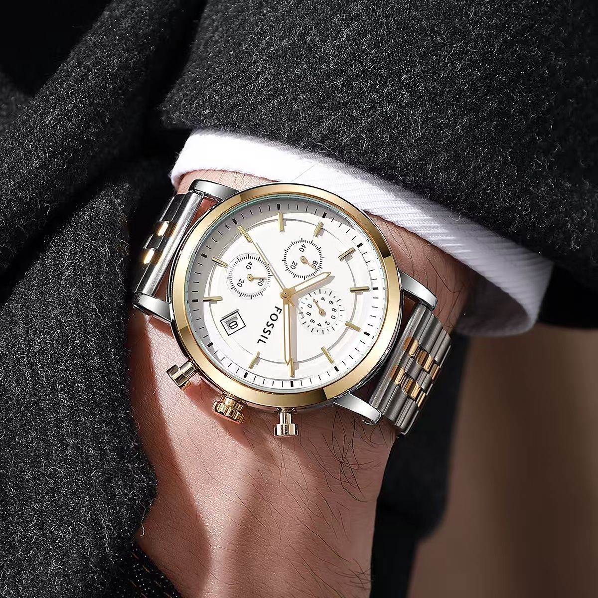 FOSSIL Men's chronograph analog watch