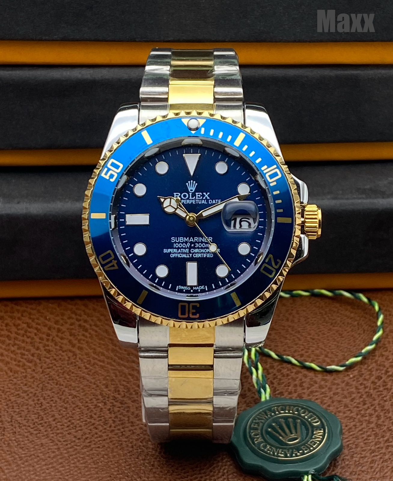 ROLEX Men's Luxury Analog Watch