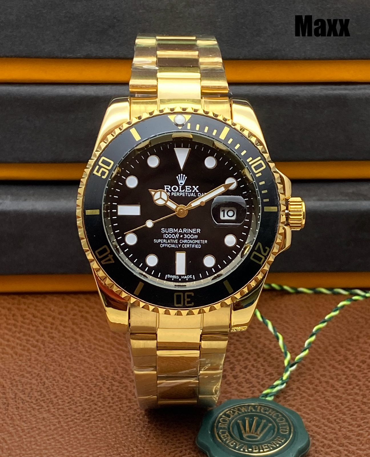 ROLEX Men's Luxury Analog Watch