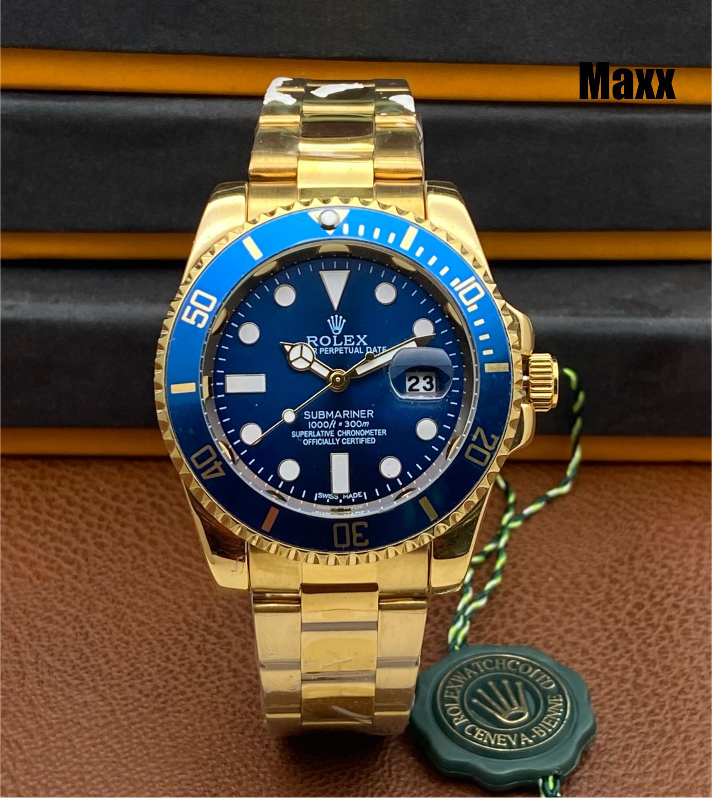 ROLEX Men's Luxury Analog Watch